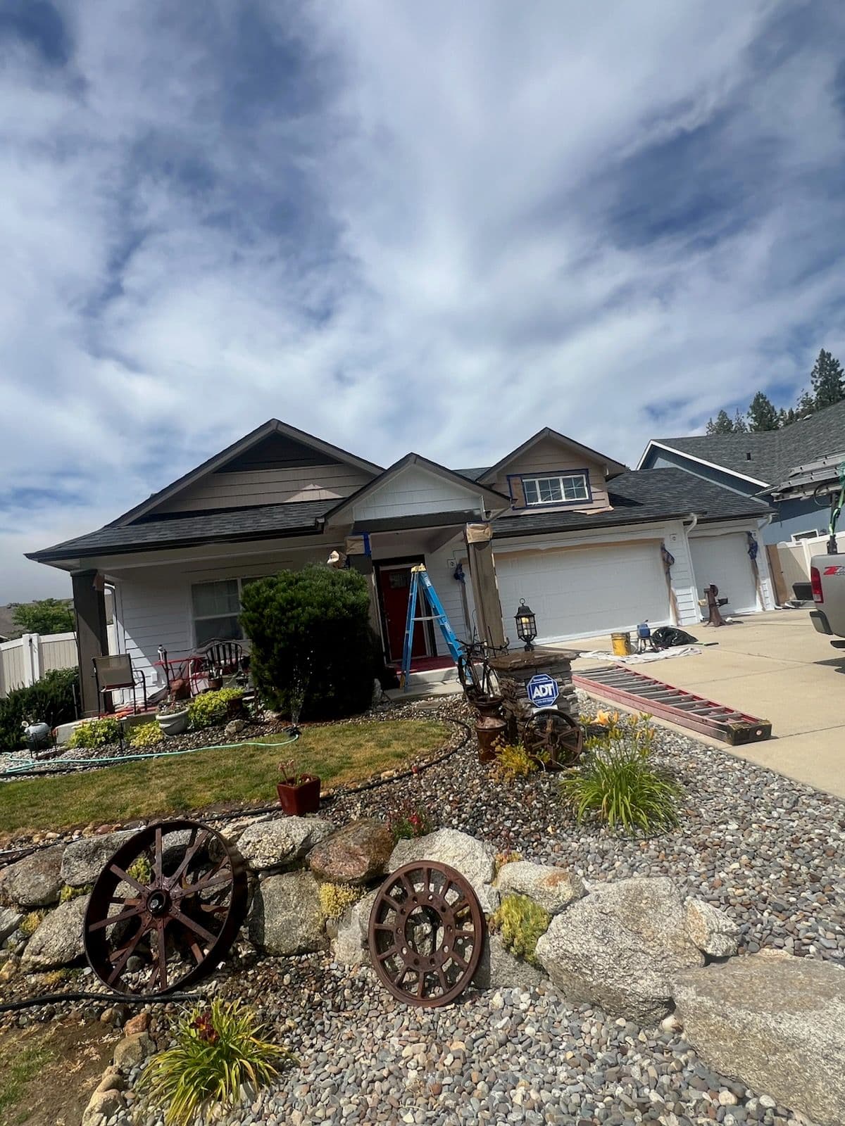 Spokane Home Gets a Trendy Exterior Makeover