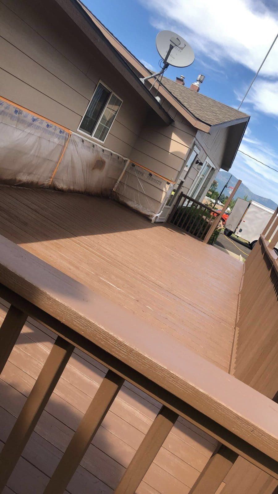 Beautiful Deck Staining in Spokane image