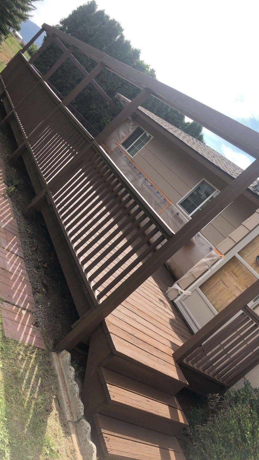 Gallery photos for Beautiful Deck Staining in Spokane: Image #1