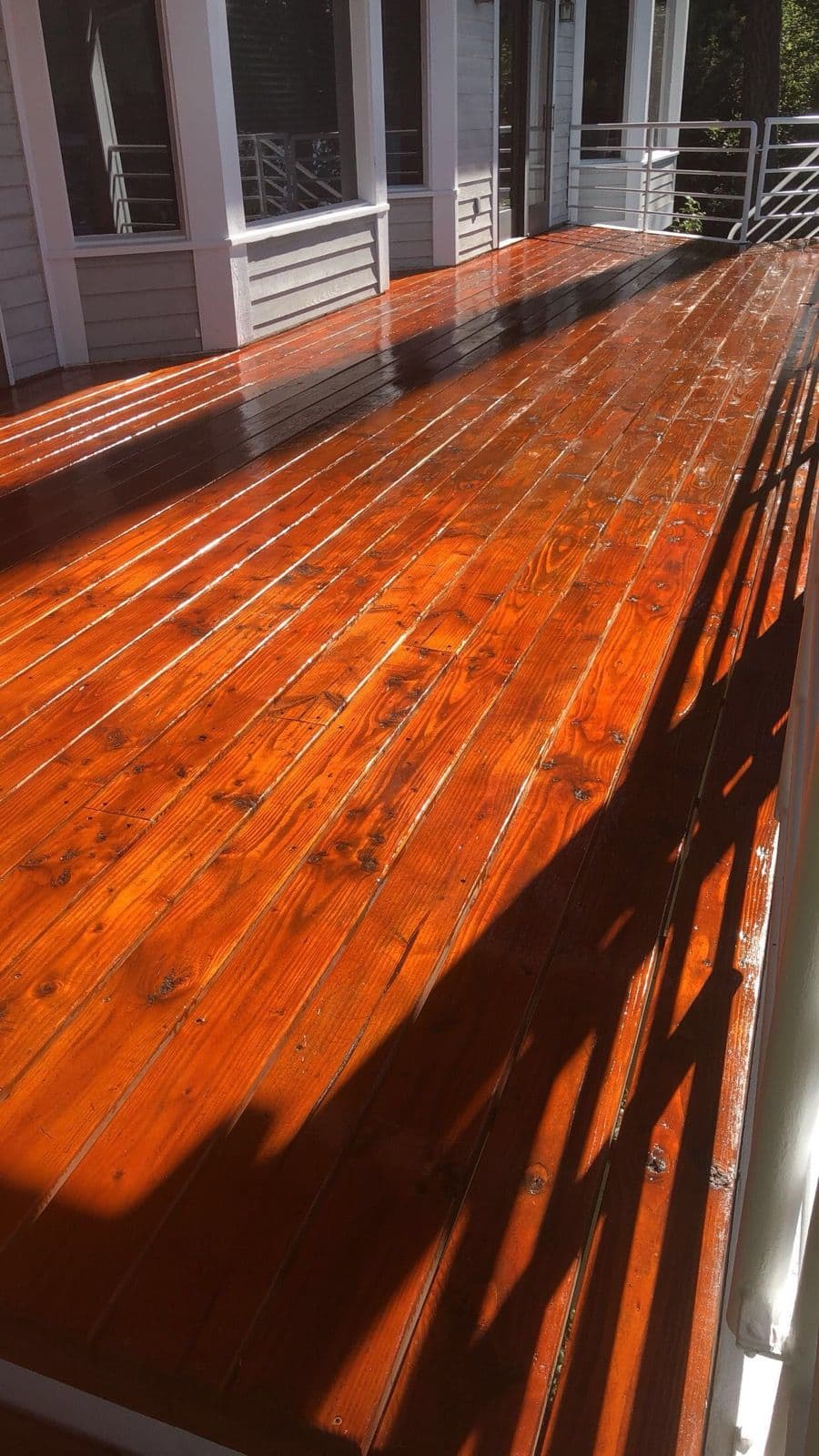 Gallery photos for Stunning Deck Staining by Garcia's Painting: Image #1